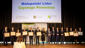 Konferencja pod nazwą Małopolski Lider Czystego Powietrza