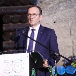 Fotografie z jubileuszowego spotkania z okazji 30-lecia Wojewódzkiego Funduszu Ochrony Środowiska i Gospodarki Wodnej w Krakowie