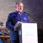 Fotografie z jubileuszowego spotkania z okazji 30-lecia Wojewódzkiego Funduszu Ochrony Środowiska i Gospodarki Wodnej w Krakowie