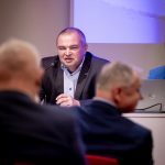Zdjęcie ze spotkania dla spółdzielni, wspólnot mieszkaniowych i TBS.