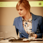 Zdjęcie ze spotkania dla spółdzielni, wspólnot mieszkaniowych i TBS.