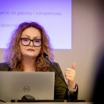 Zdjęcie ze spotkania dla spółdzielni, wspólnot mieszkaniowych i TBS.