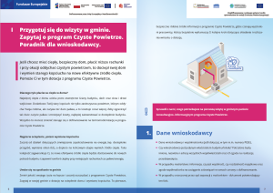 Podręcznik dla beneficjenta programu Czyste Powietrze - część 4