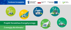 Grafika promująca Projekt Doradztwa Energetycznego