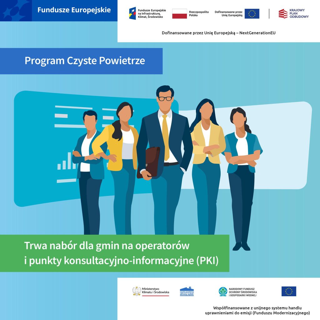 Nabór dla gmin w programie Czyste Powietrze do pełnienia roli Operatora
