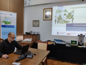 Doradca Energetyczny podczas prezentacji