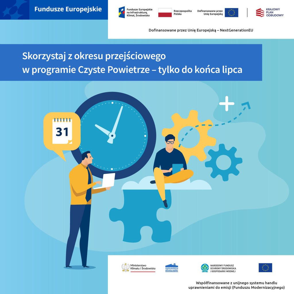 Kończy się okres przejściowy w nowej wersji programu Czyste Powietrze