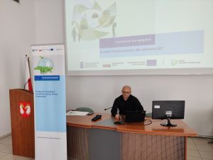 Doradca Energetyczny podczas prelekcji
