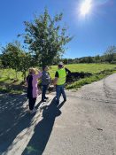 Grafika dekoracyjna nt. Dofinansowujemy rozbudowę sieci wodno–kanalizacyjnej w Gminie Żegocina