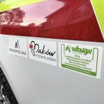 Grafika dekoracyjna nt. Nowy samochód dla #OSP Maków Podhalański!
