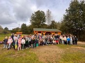 Grafika dekoracyjna nt. Nowa Zielona Pracownia w Izdebniku – inwestycja w ekologiczną przyszłość młodych pokoleń