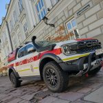 Pojazd OSP Nowe Brzesko zakupiony z wykorzystanie dotacji i pożyczki z WFOŚiGW w Krakowie