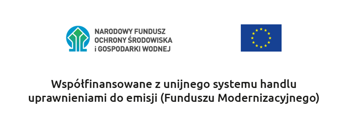 Finansowane ze środków Funduszu Modernizacyjnego