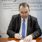 Gmina Jodłownik inwestuje w uregulowanie gospodarki wodociągowo-kanalizacyjnej - podpisanie umowy pożyczki