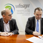 Gmina Jodłownik inwestuje w uregulowanie gospodarki wodociągowo-kanalizacyjnej - podpisanie umowy pożyczki