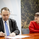 Gmina Jodłownik inwestuje w uregulowanie gospodarki wodociągowo-kanalizacyjnej - podpisanie umowy pożyczki