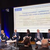 Grafika dekoracyjna dot. Forum Dialogu Miasta z zarządcami krakowskich nieruchomości