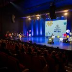 Grafika dekoracyjna dot. WFOŚiGW w Krakowie na Gali Plebiscytu TADEK 2025