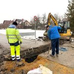 Grafika dekoracyjna nt. Pożyczka dla spółki Infrastruktura Niepołomice
