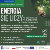 Plakat promujący kampanię edukacyjną