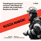 Obrazek przedstawiający nowy nabór do programu Bezpieczny Strażak.