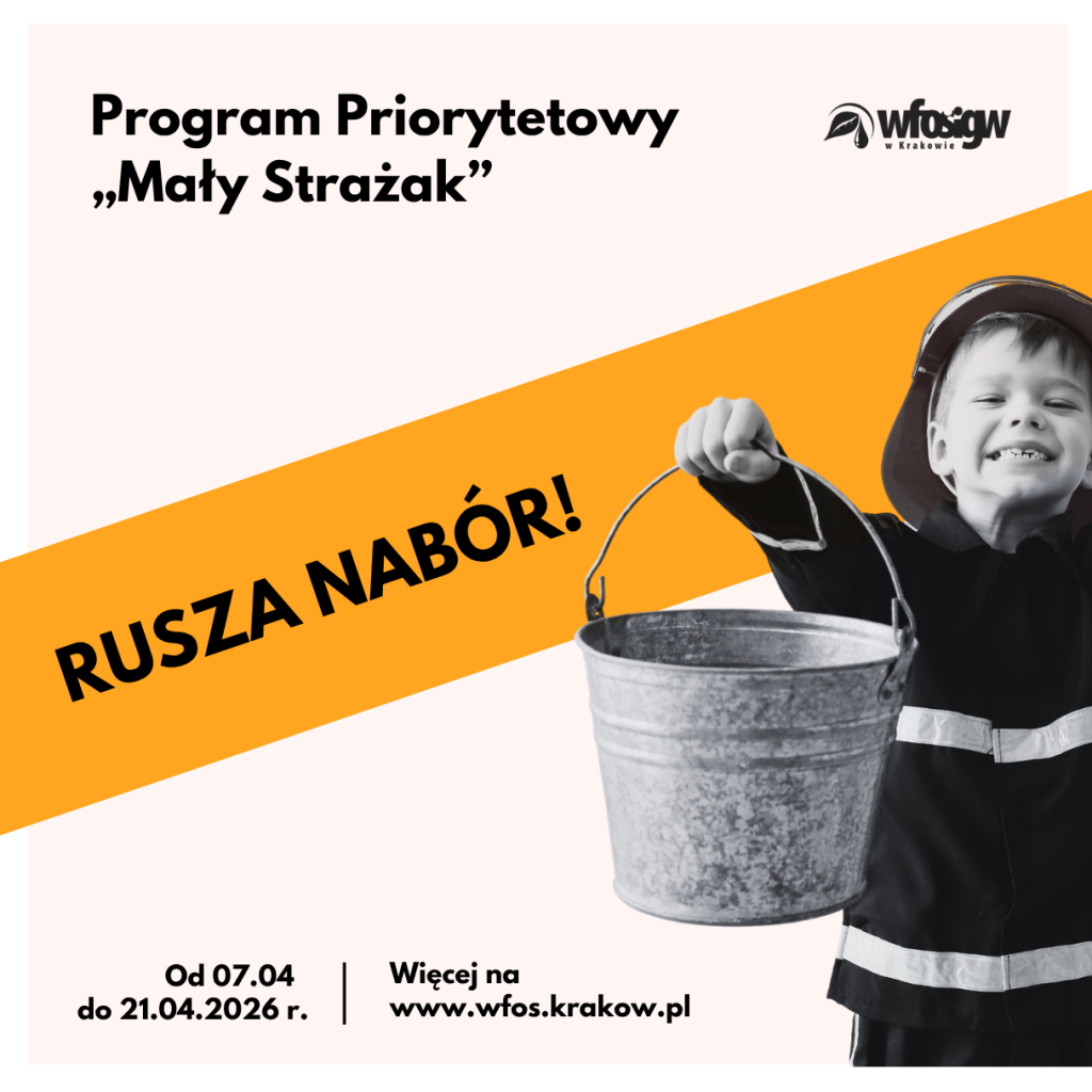 Obrazek przedstawiający nabór do nowego programu: Mały Strażak