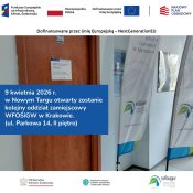 Grafika dekoracyjna dot. Jesteśmy już w Nowym Targu!