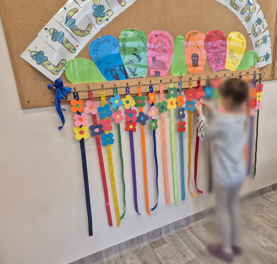 Zdjęcie pracy przygotowanej przez dzieci