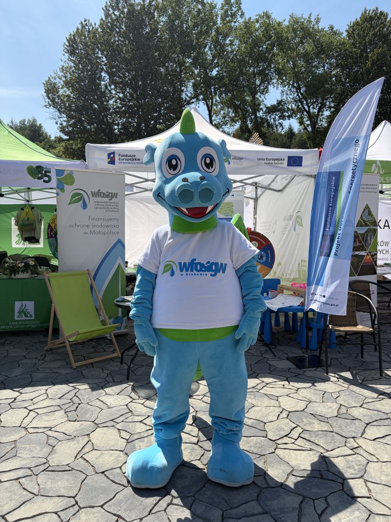 Obrazek przedstawiający naszą maskotkę smoka