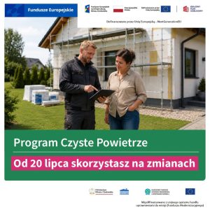 grafika przedstawiająca program Czyste Powietrze