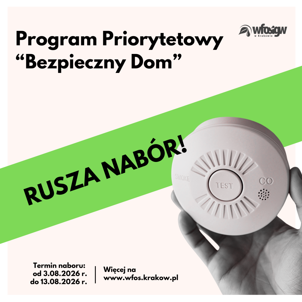 Nabór w programie Bezpieczny Dom - ilustracja
