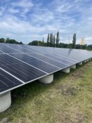 Grafika dekoracyjna dot. Słoneczna energia dla Małopolski