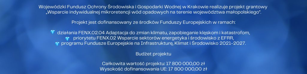 Budżet programu Mikroretencja