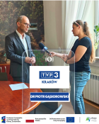grafika przedstawia wywiad dla TVP3