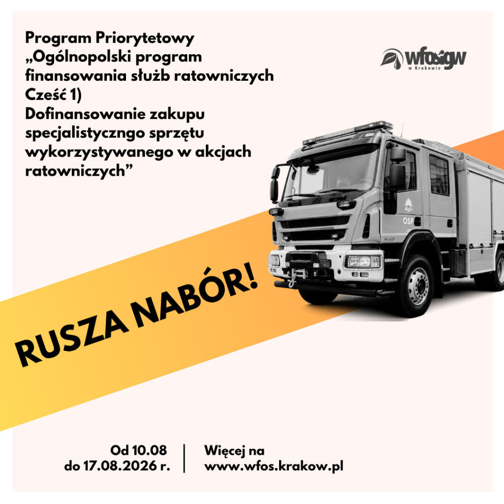 nabór do nowego programu dla OSP