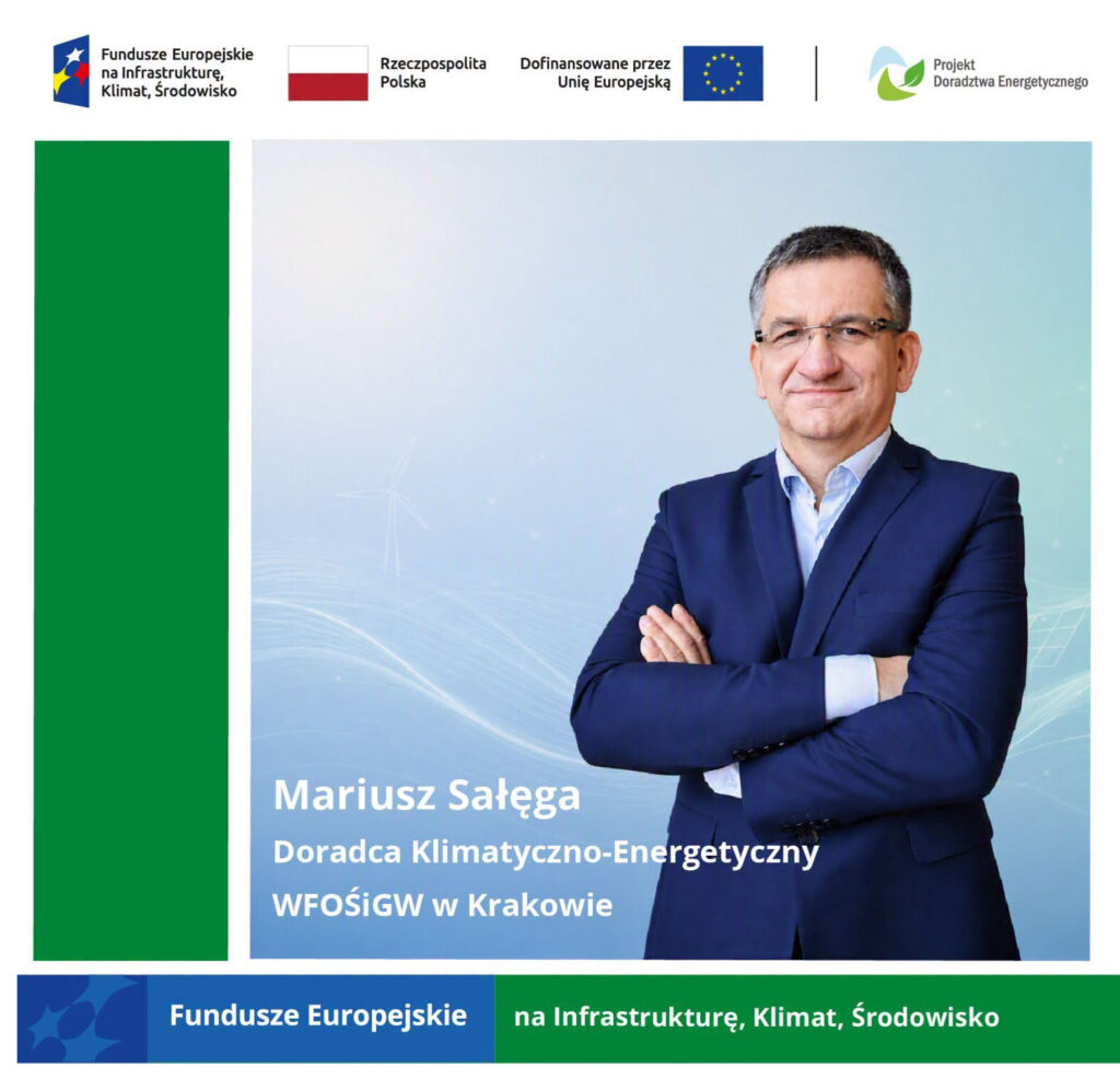Mariusz Sałęga, Doradca Energetyczny WFOŚiGW w Krakowie