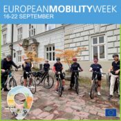 Obrazek dekoracyjny dot. WFOŚiGW w Krakowie dołączył do Europejskiego Tygodnia Mobilności